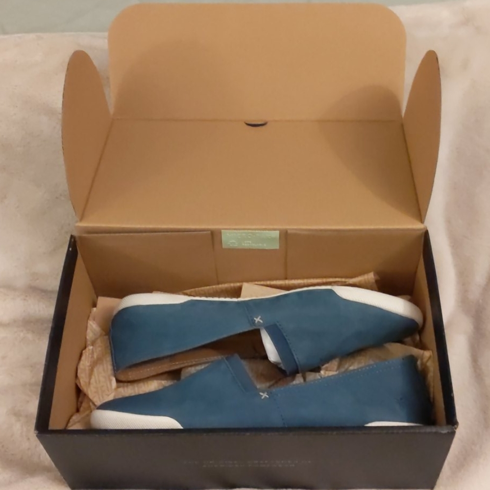 Frye Women's Melanie Slip On - Sea Blue